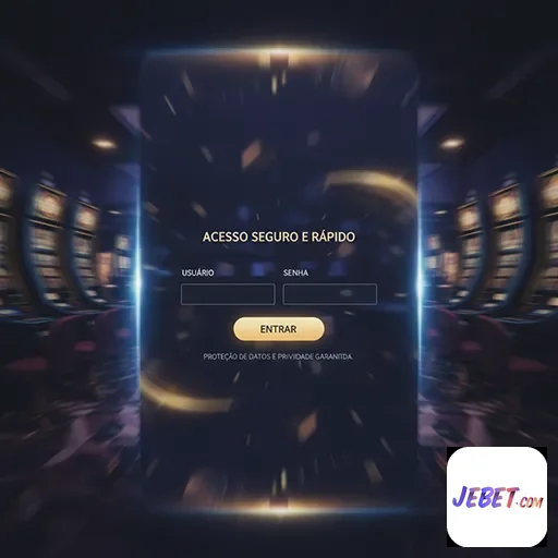 Login ágil no jebet com acesso rápido e seguro ao cassino.