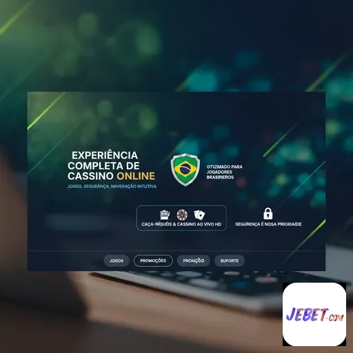 jebet apresenta interface de casino online para VIPs.